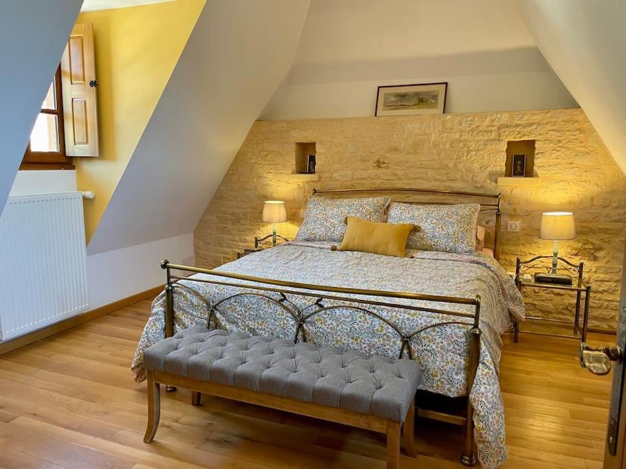 Charming 19Th Century Farmhouse With Pool Vitrac  Luaran gambar