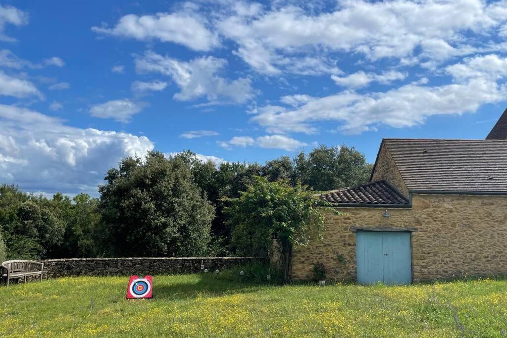 Charming 19Th Century Farmhouse With Pool Vitrac  Luaran gambar