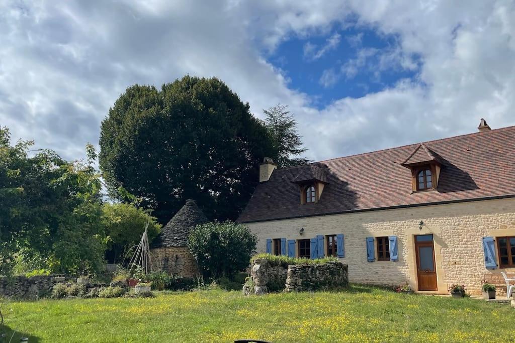 Charming 19Th Century Farmhouse With Pool Vitrac  Luaran gambar
