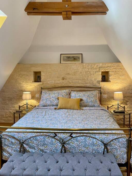 Charming 19Th Century Farmhouse With Pool Vitrac  Luaran gambar