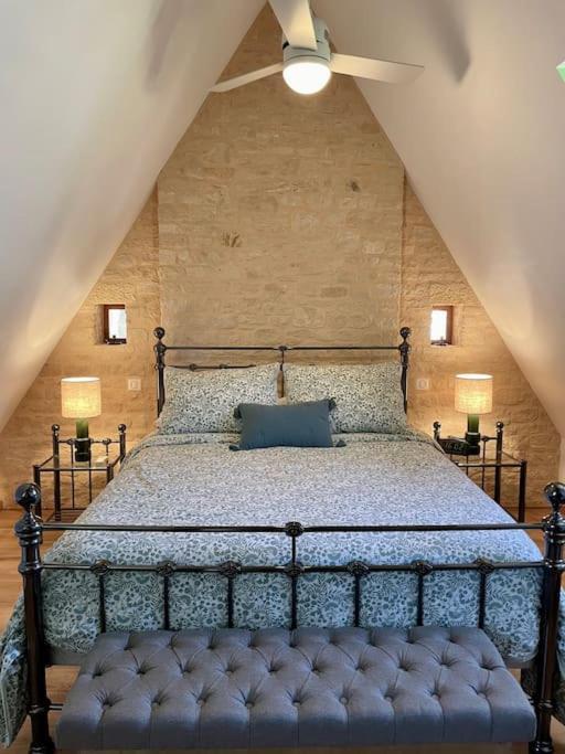 Charming 19Th Century Farmhouse With Pool Vitrac  Luaran gambar