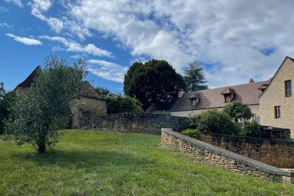 Charming 19Th Century Farmhouse With Pool Vitrac  Luaran gambar