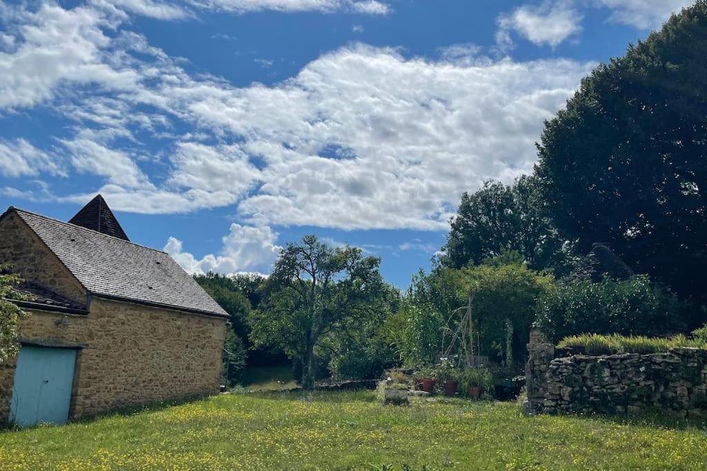 Charming 19Th Century Farmhouse With Pool Vitrac  Luaran gambar